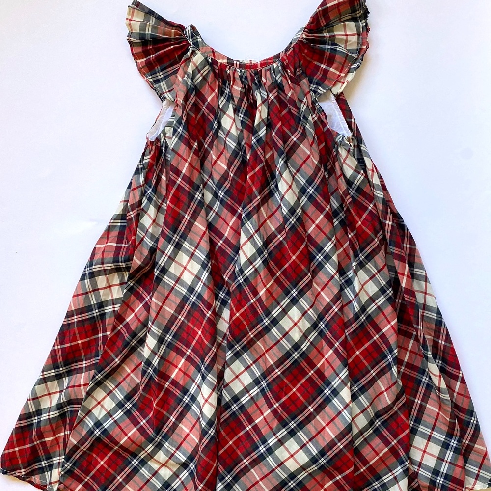 Gap Kids Plaid Holiday Dress Size 5T